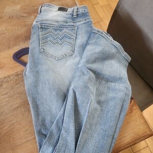 Light Blue Straight Leg Women's Jeans